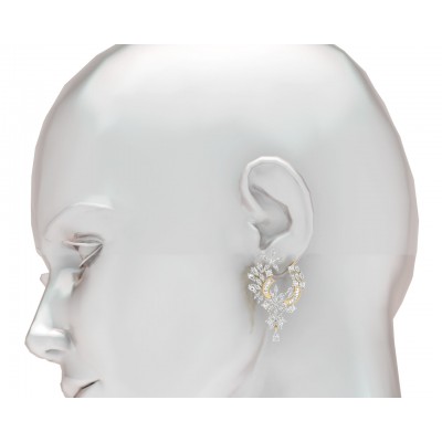 Ariel Elegant Diamond Earrings